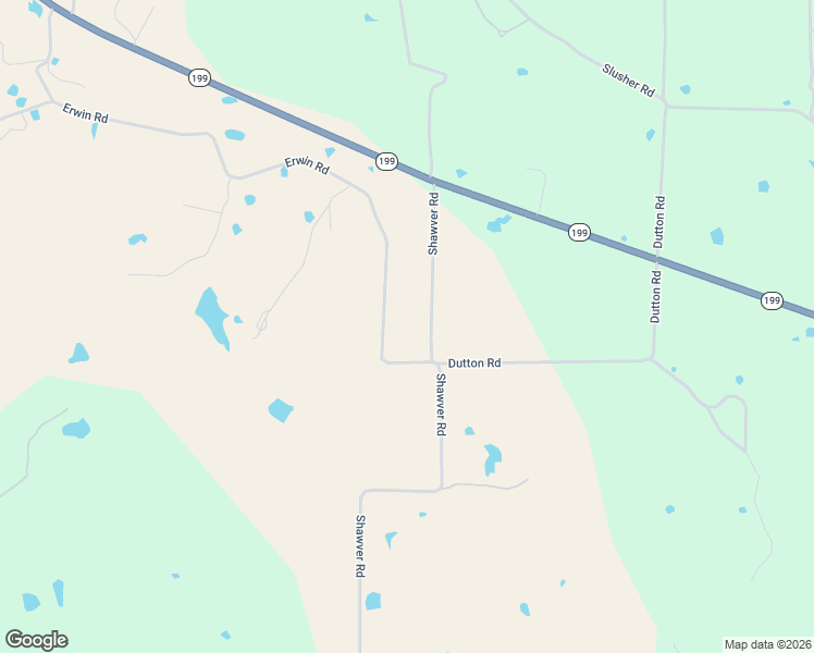 map of restaurants, bars, coffee shops, grocery stores, and more near 5595 Shawver Road in Jacksboro