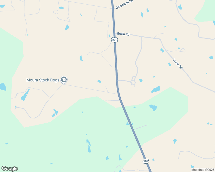 map of restaurants, bars, coffee shops, grocery stores, and more near 200 Tillery Road in Perrin