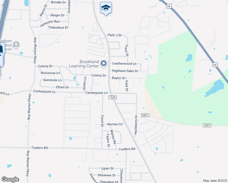 map of restaurants, bars, coffee shops, grocery stores, and more near 6929 Jack Finney Boulevard in Greenville