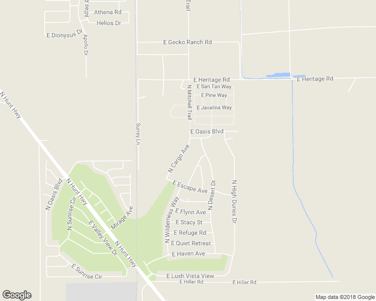 map of restaurants, bars, coffee shops, grocery stores, and more near 24201 North Cargo Avenue in Florence
