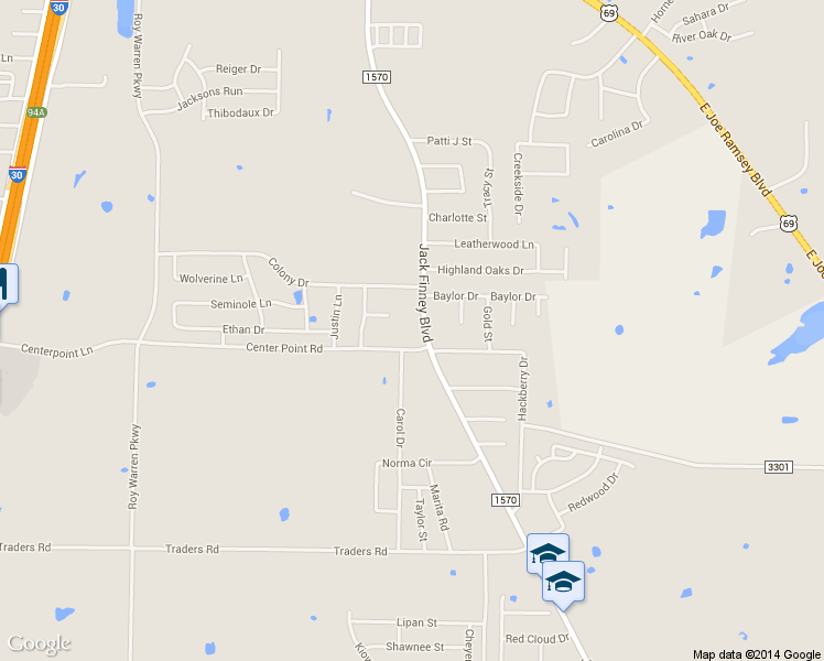 map of restaurants, bars, coffee shops, grocery stores, and more near 6910 Jack Finney Boulevard in Greenville