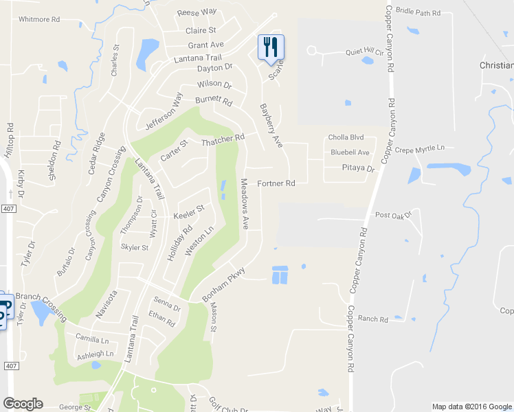 map of restaurants, bars, coffee shops, grocery stores, and more near 1591 Bonham Parkway in Lantana