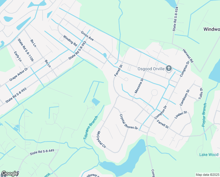 map of restaurants, bars, coffee shops, grocery stores, and more near 554 Farrell Street in Moncks Corner
