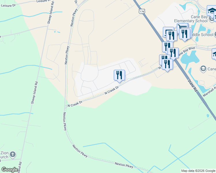 map of restaurants, bars, coffee shops, grocery stores, and more near 247 Dunlin Drive in Summerville
