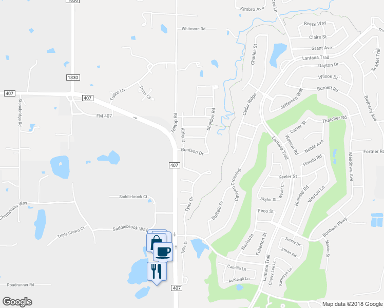 map of restaurants, bars, coffee shops, grocery stores, and more near 340 Bentson Drive in Lantana