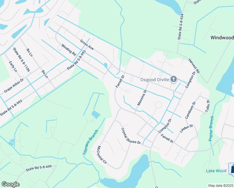map of restaurants, bars, coffee shops, grocery stores, and more near 554 Farrell Street in Moncks Corner