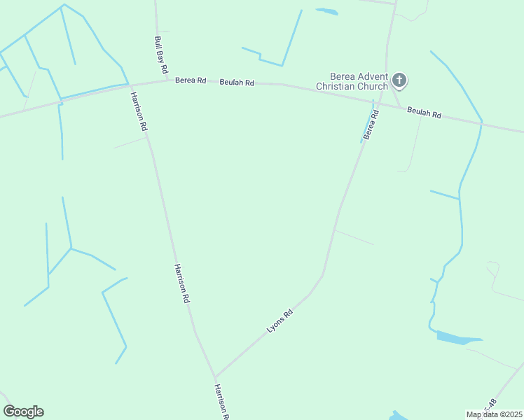 map of restaurants, bars, coffee shops, grocery stores, and more near 613 Berea Road in Smoaks