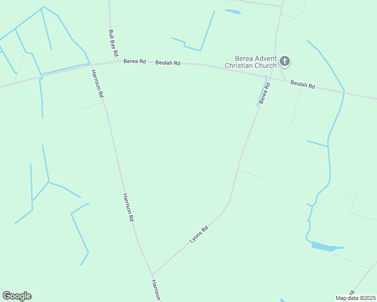 map of restaurants, bars, coffee shops, grocery stores, and more near 613 Berea Road in Smoaks