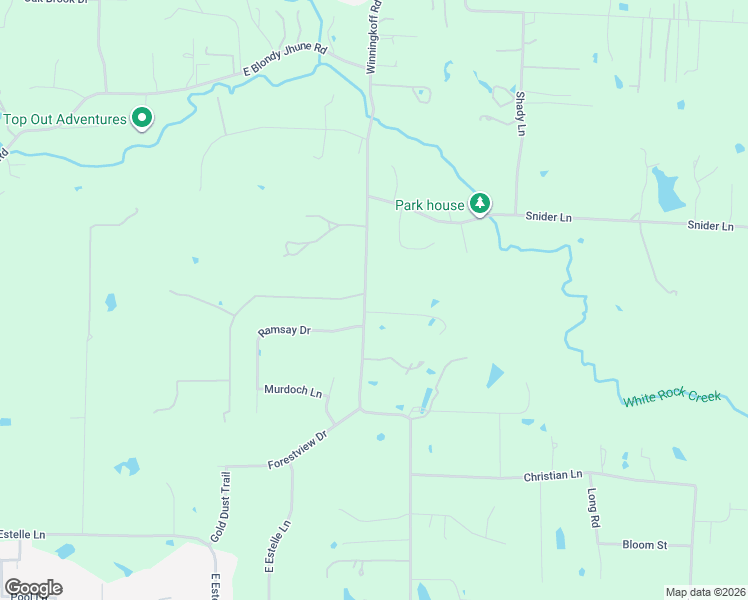 map of restaurants, bars, coffee shops, grocery stores, and more near 1230 Winningkoff Road in Allen