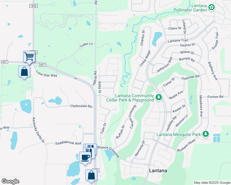 map of restaurants, bars, coffee shops, grocery stores, and more near 550 Sheldon Road in Lantana