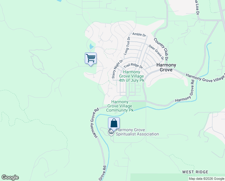 map of restaurants, bars, coffee shops, grocery stores, and more near 2944 Gait Way in Escondido