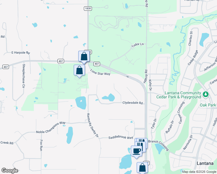 map of restaurants, bars, coffee shops, grocery stores, and more near 1118 Vera Court in Bartonville