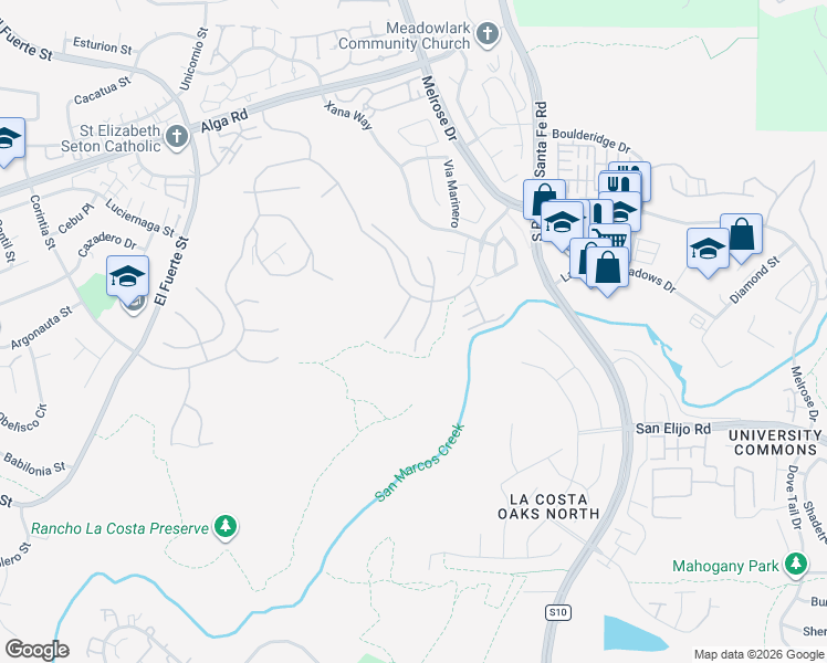map of restaurants, bars, coffee shops, grocery stores, and more near 3240 Sitio Tortuga in Carlsbad