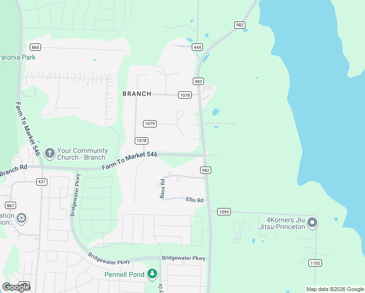 map of restaurants, bars, coffee shops, grocery stores, and more near 7641 Farm to Market Road 546 in Princeton