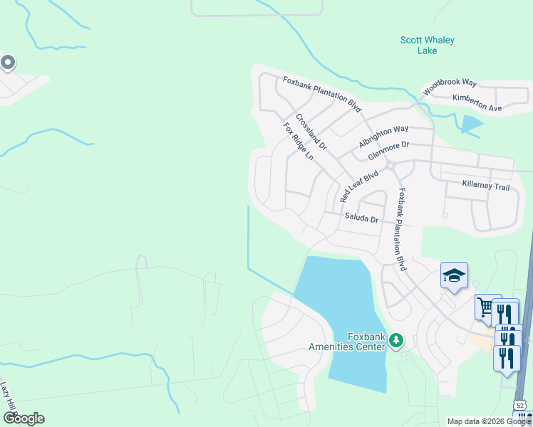 map of restaurants, bars, coffee shops, grocery stores, and more near 591 Pendleton Drive in Moncks Corner