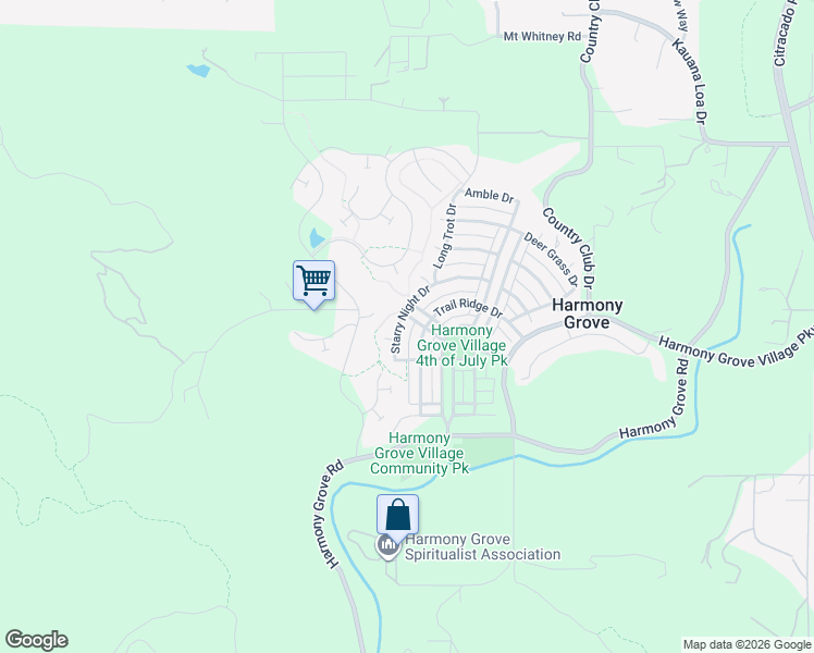 map of restaurants, bars, coffee shops, grocery stores, and more near 2953 Starry Night Drive in Escondido