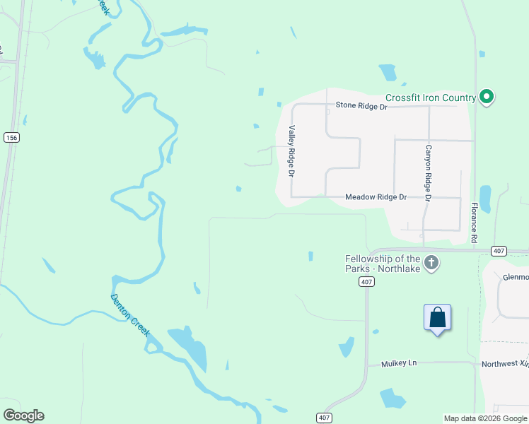 map of restaurants, bars, coffee shops, grocery stores, and more near 8556 Smith Road in Northlake