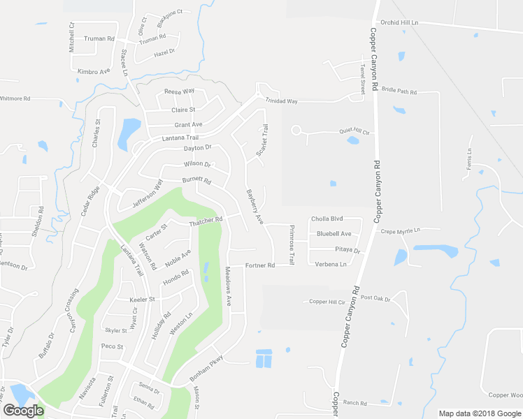 map of restaurants, bars, coffee shops, grocery stores, and more near 8504 Silver Leaf Circle in Argyle