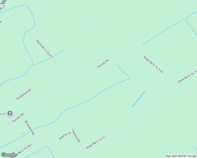 map of restaurants, bars, coffee shops, grocery stores, and more near 745 Society Road in McClellanville
