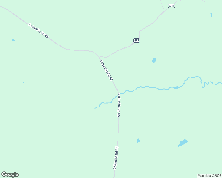 map of restaurants, bars, coffee shops, grocery stores, and more near 1260 Columbia Road 85 in Emerson
