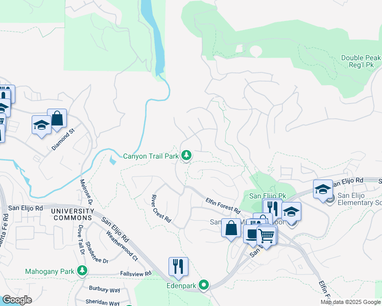 map of restaurants, bars, coffee shops, grocery stores, and more near 1649 Portside Place in San Marcos