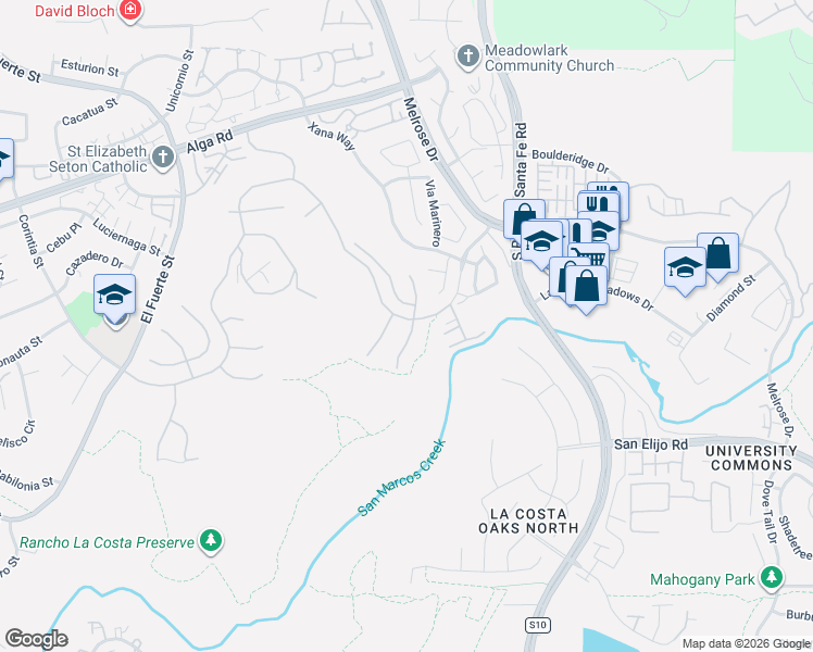 map of restaurants, bars, coffee shops, grocery stores, and more near 3256 Sitio Tortuga in Carlsbad