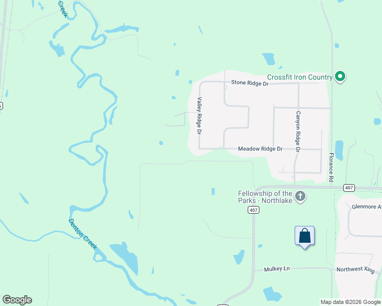map of restaurants, bars, coffee shops, grocery stores, and more near 8556 Smith Road in Northlake