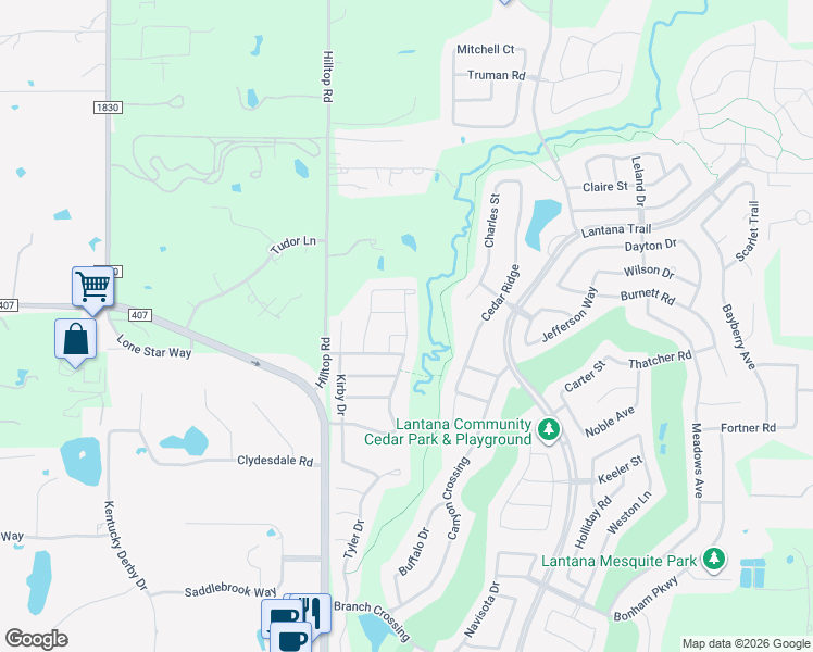 map of restaurants, bars, coffee shops, grocery stores, and more near 1020 Sheldon Road in Argyle