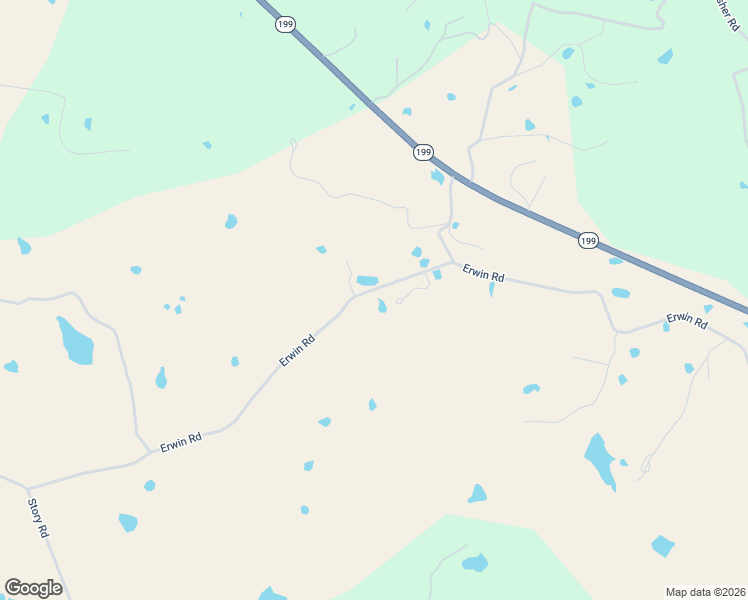 map of restaurants, bars, coffee shops, grocery stores, and more near 2100 Erwin Road in Jacksboro