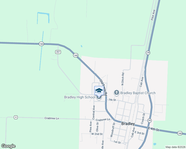 map of restaurants, bars, coffee shops, grocery stores, and more near 901 Old Ferry Road in Bradley