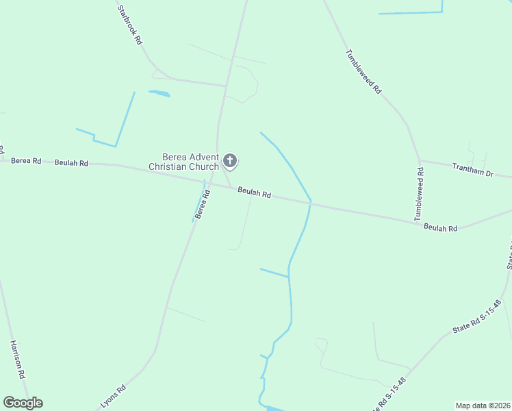 map of restaurants, bars, coffee shops, grocery stores, and more near 4269 Beulah Road in Smoaks