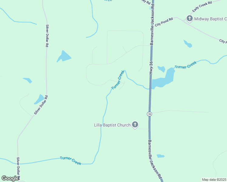 map of restaurants, bars, coffee shops, grocery stores, and more near 133 Masons Ridge in Barnesville