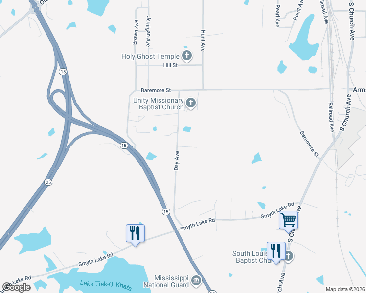 map of restaurants, bars, coffee shops, grocery stores, and more near 198 Westridge Drive in Louisville
