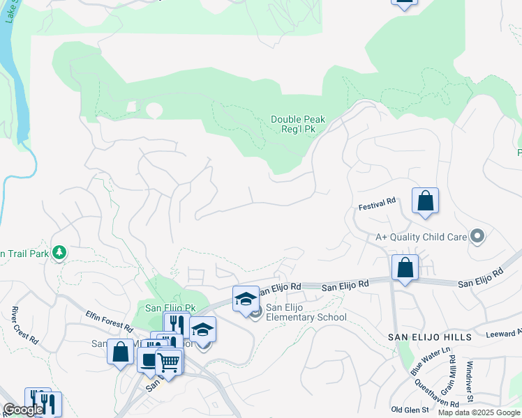 map of restaurants, bars, coffee shops, grocery stores, and more near 946 Pearl Drive in San Marcos