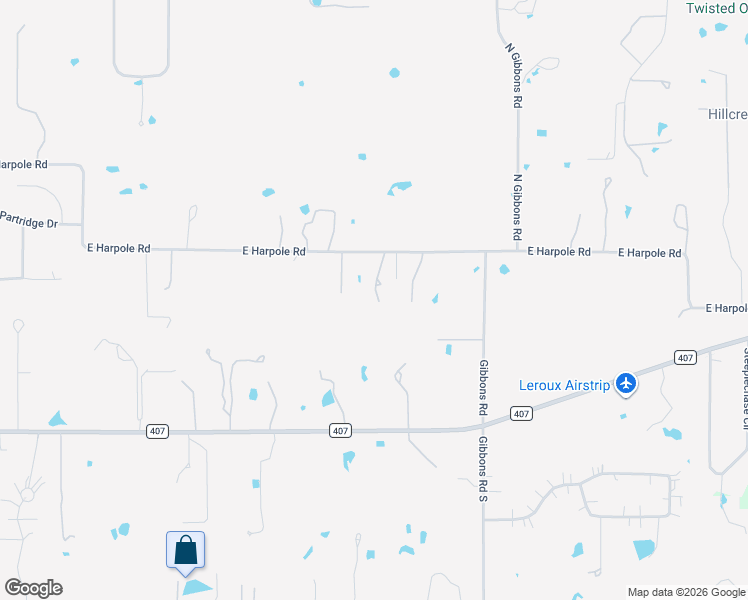 map of restaurants, bars, coffee shops, grocery stores, and more near 1010 East Harpole Road in Argyle