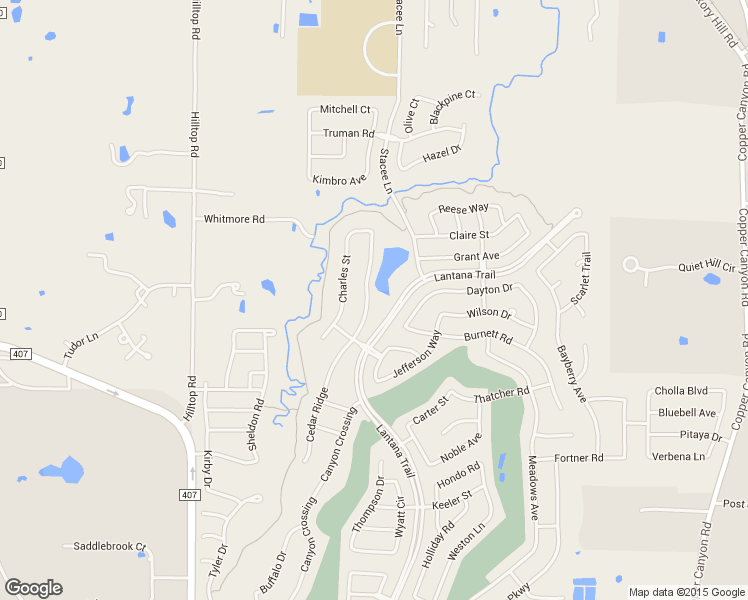 map of restaurants, bars, coffee shops, grocery stores, and more near 9060 Cedar Ridge in Argyle