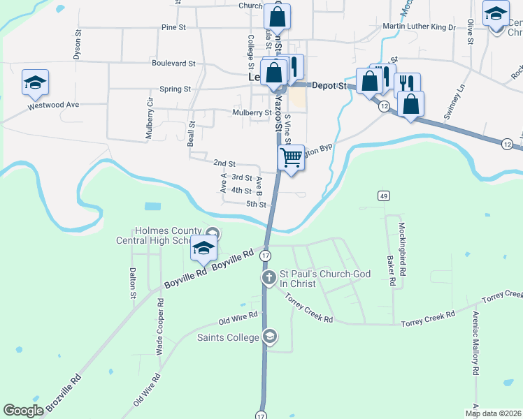 map of restaurants, bars, coffee shops, grocery stores, and more near 340 5th Street in Lexington