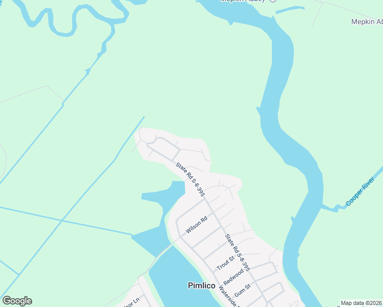 map of restaurants, bars, coffee shops, grocery stores, and more near 1915 Rock Fish Road in Moncks Corner