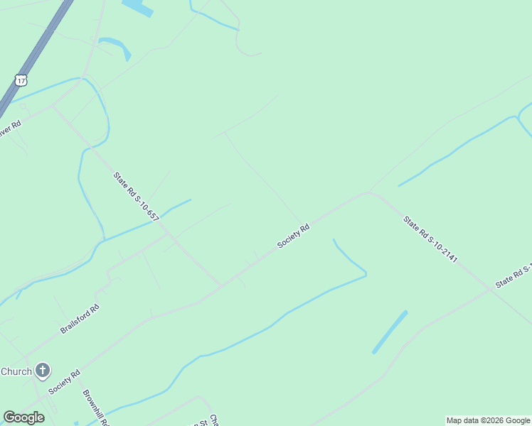 map of restaurants, bars, coffee shops, grocery stores, and more near 780 Society Road in McClellanville