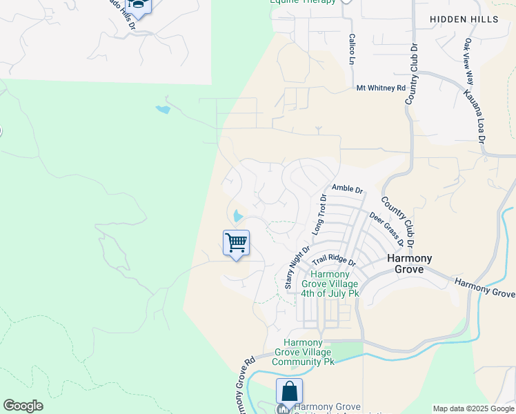 map of restaurants, bars, coffee shops, grocery stores, and more near 2964 Hayloft Place in Escondido
