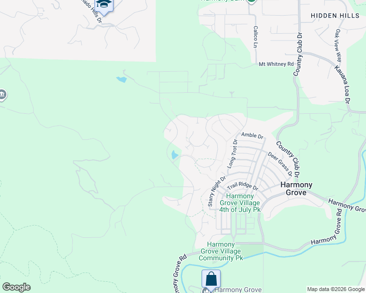 map of restaurants, bars, coffee shops, grocery stores, and more near 21665 Wilgen Road in Escondido