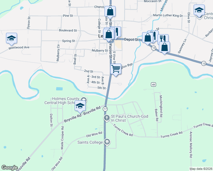 map of restaurants, bars, coffee shops, grocery stores, and more near 340 5th Street in Lexington