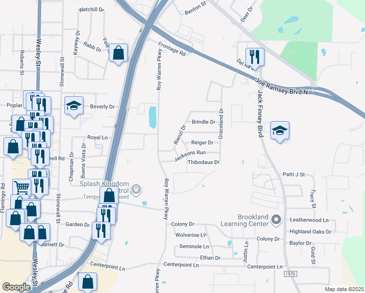 map of restaurants, bars, coffee shops, grocery stores, and more near 1501 Nathan Circle in Greenville