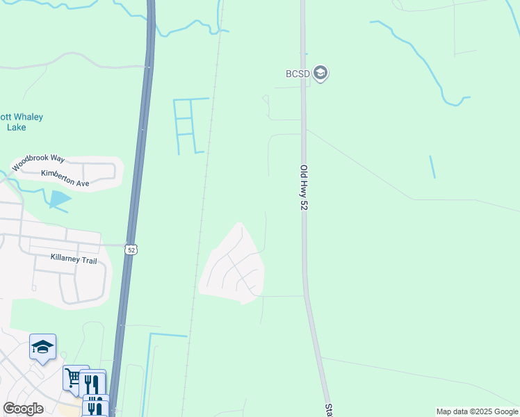 map of restaurants, bars, coffee shops, grocery stores, and more near 469 Thoroughbred Drive in Moncks Corner