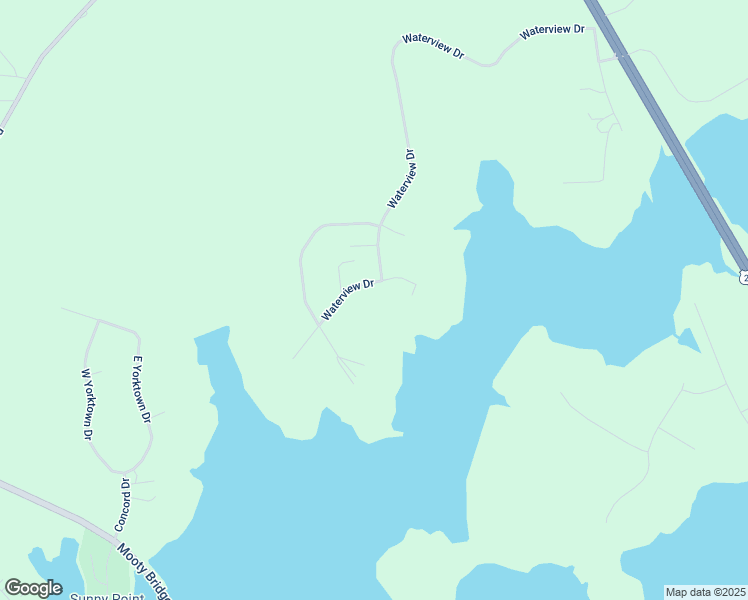 map of restaurants, bars, coffee shops, grocery stores, and more near 608 Waterview Drive in LaGrange
