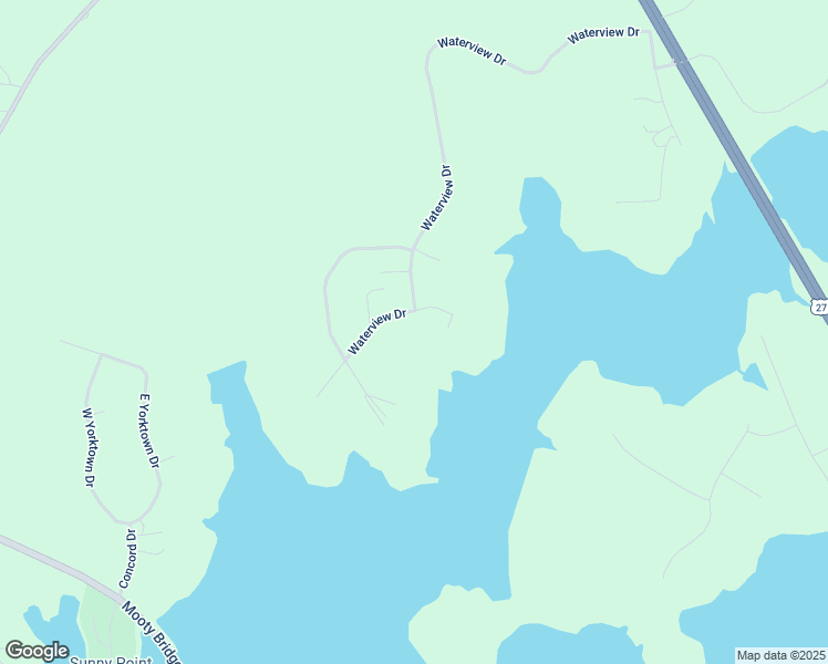 map of restaurants, bars, coffee shops, grocery stores, and more near 608 Waterview Drive in LaGrange