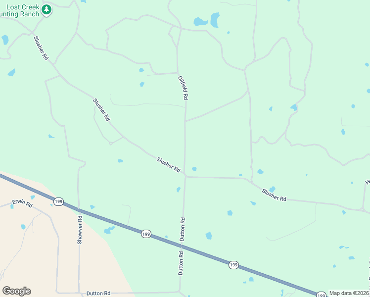 map of restaurants, bars, coffee shops, grocery stores, and more near Oilfield Road in Jacksboro