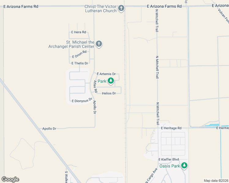 map of restaurants, bars, coffee shops, grocery stores, and more near 6070 Helios Drive in Florence