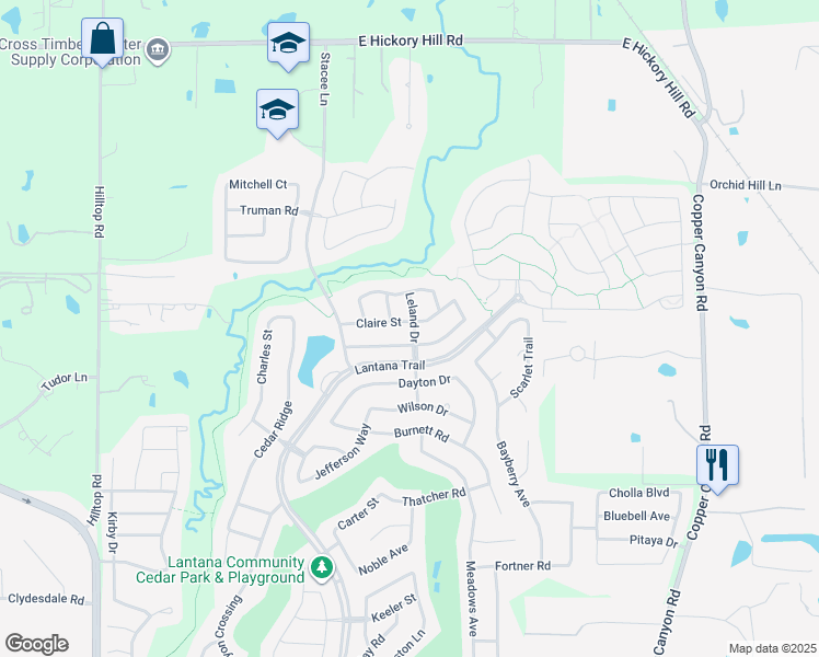 map of restaurants, bars, coffee shops, grocery stores, and more near 1149 Grant Avenue in Lantana