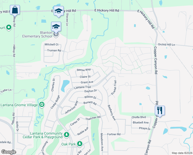 map of restaurants, bars, coffee shops, grocery stores, and more near 1237 Grant Avenue in Argyle